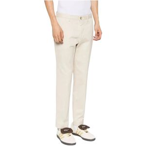 Incotex, Heren, Broeken, Wit, Maat: XL