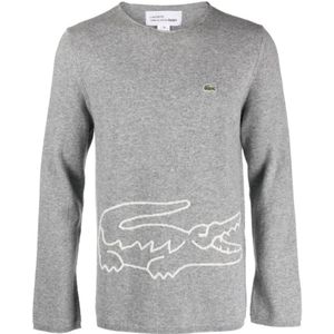 Comme des Garçons, Heren, Truien, Grijs, Maat: S Wol,