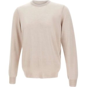 Gran Sasso, Heren, Truien, Beige, Maat: L Zijde,