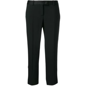 Ermanno Scervino, Dames, Broeken, Zwart, Maat: S