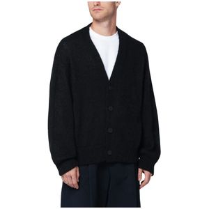 Studio Nicholson, Heren, Truien, Zwart, Maat: S Wol,