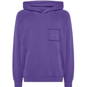Philippe Model, Heren, Sweatshirts & Hoodies, Paars, Maat: XL Katoen,