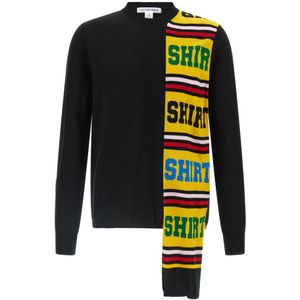 Comme des Garçons, Heren, Truien, Zwart, Maat: M Wol,