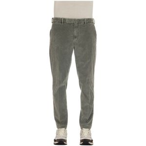 PT Torino, Heren, Broeken, Groen, Maat: XL Corduroy,
