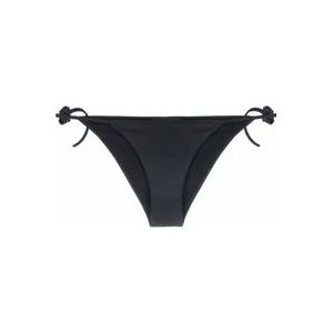 Dsquared2 Icon Logo-print Bikini Bottoms , Black , Dames , Maat: XS