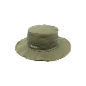 Jacquemus Artichaut Bucket Hat , Green , unisex , Maat: 60 CM