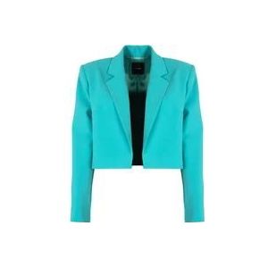 Pinko Moderne getailleerde blazer , Green , Dames , Maat: 2XS