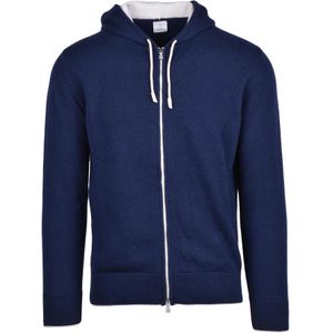 Eleventy, Heren, Truien, Blauw, Maat: M Kasjmier,