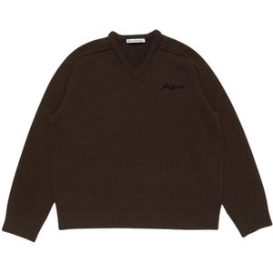 Acne Studios, Heren, Truien, Bruin, Maat: M