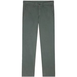 Eden Park, Heren, Broeken, Groen, Maat: W36 Katoen,