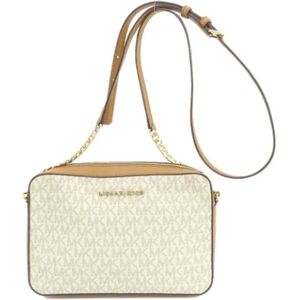 Michael Kors Pre-owned, Dames, Pre-owned, Beige, Maat: ONE Size