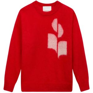 Isabel Marant, Heren, Truien, Rood, Maat: M Mohair,