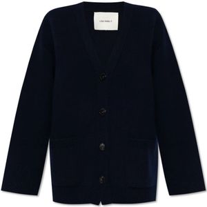 Lisa Yang, Dames, Truien, Blauw, Maat: XS Kasjmier,