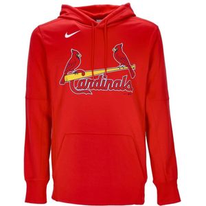 Nike, Heren, Sweatshirts & Hoodies, Rood, Maat: S Poliester,