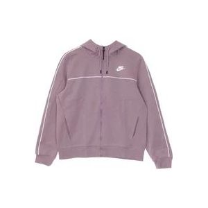 Nike Millennium Essential Fleece Hoodie , Purple , Dames , Maat: L