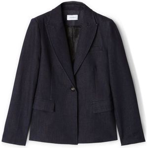 Motivi, Dames, Jassen, Blauw, Maat: 2XS Denim,