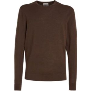 Calvin Klein, Heren, Truien, Bruin, Maat: 2XL Wol,