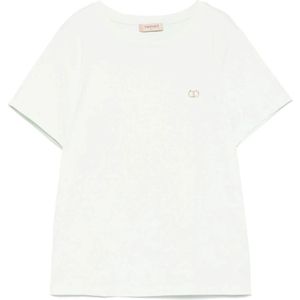 Twinset, Dames, Tops, Wit, Maat: XS