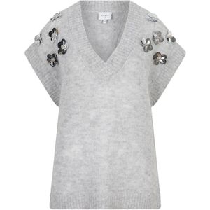 Dante 6, Dames, Truien, Grijs, Maat: XS Wol,