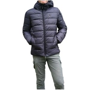 Aeronautica Militare, Heren, Jassen, Zwart, Maat: 4XL Fleece,