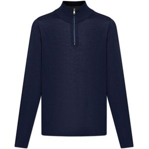 Paul Smith, Heren, Truien, Blauw, Maat: L Wol,