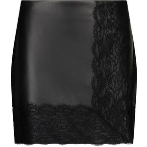 Liu Jo, Dames, Rokken, Zwart, Maat: XS Leer,