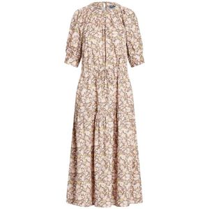 Ralph Lauren, Dames, Jurken, Veelkleurig, Maat: S Katoen,