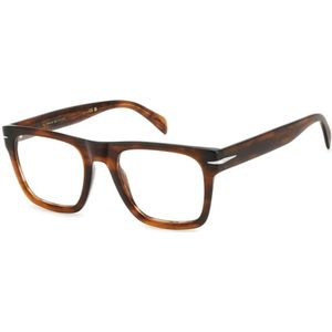 Eyewear by David Beckham, Heren, Accessoires, Bruin, Maat: 53 MM