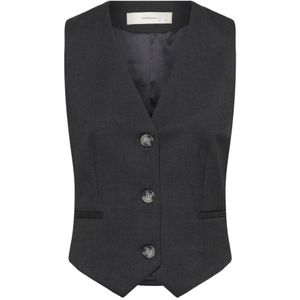 InWear, Dames, Jassen, Grijs, Maat: 2XS