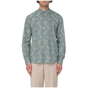 MC2 Saint Barth, Heren, Overhemden, Veelkleurig, Maat: S Katoen,