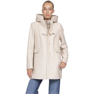 Fay, Dames, Mantels, Beige, Maat: S Wol,