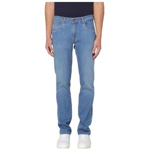 Fay, Heren, Jeans, Blauw, Maat: W33 Denim,