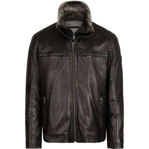 Bugatti - Gerero - Leren Jas - Zwart - Heren