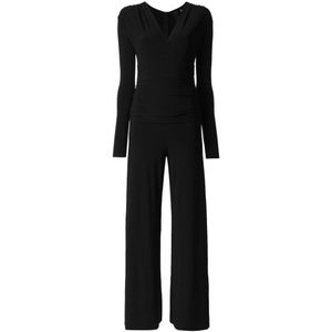 Norma Kamali, Dames, Jumpsuits & Playsuits, Zwart, Maat: S