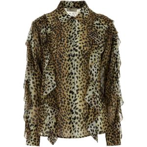 Blumarine, Dames, Blouses & Shirts, Veelkleurig, Maat: S