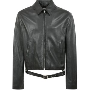 Acne Studios, Heren, Jassen, Zwart, Maat: L