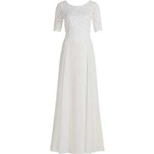 vera mont, Dames, Jurken, Wit, Maat: L Chiffon,