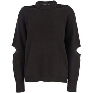 Federica Tosi, Dames, Truien, Bruin, Maat: 2XS Kasjmier,