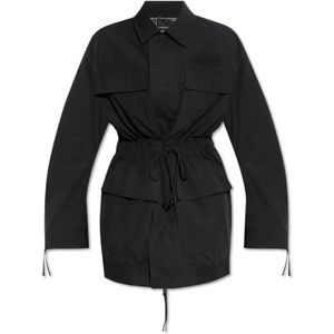 Dsquared2, Dames, Jassen, Zwart, Maat: 2XS Katoen,