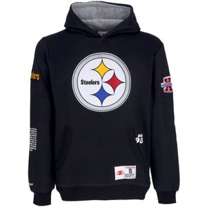 Mitchell & Ness, Heren, Sweatshirts & Hoodies, Zwart, Maat: S Katoen,