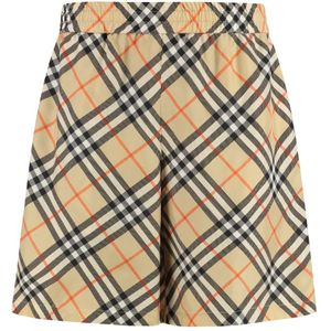 Burberry, Heren, Korte broeken, Beige, Maat: M