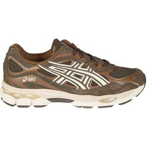 Asics NYC Gel Schoenen , Brown , Heren , Maat: 43 EU