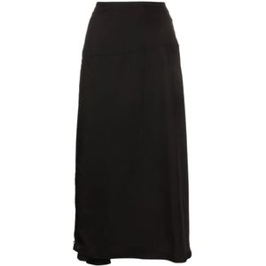 Jil Sander, Dames, Rokken, Zwart, Maat: XS Zijde,