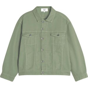 Maison Kitsuné, Heren, Jassen, Groen, Maat: M Katoen,