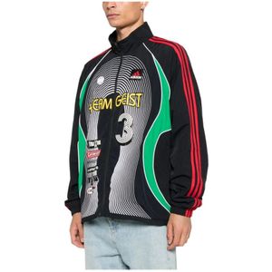 Adidas, Heren, Jassen, Zwart, Maat: M