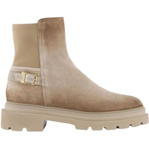 Santoni, Dames, Schoenen, Beige, Maat: 39 EU Zijde,