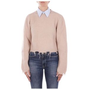 Solotre, Dames, Truien, Bruin, Maat: M Wol,