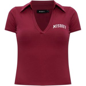 Misbhv, Dames, Tops, Rood, Maat: XS Katoen,