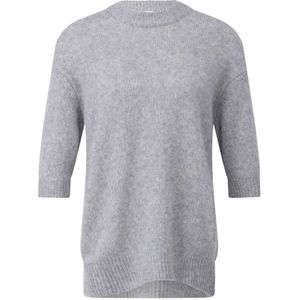 Lisa Yang, Dames, Truien, Grijs, Maat: S Kasjmier,