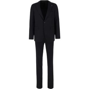 Tagliatore, Heren, Pakken, Blauw, Maat: S